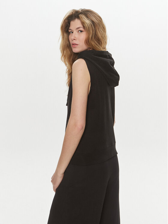 Brave Soul Brave Soul Bluza LSS-605FALLONBLK Czarny Straight Fit