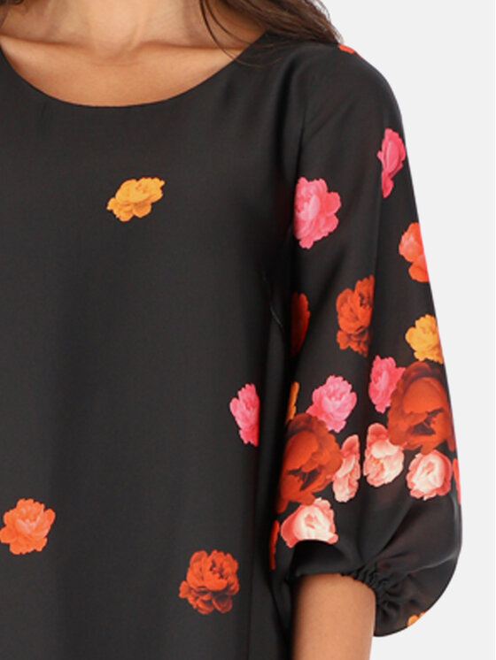 L’AF L’AF Sukienka elegancka Karin Czarny Regular Fit