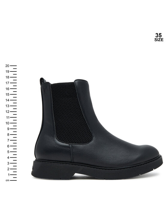 Calvin Klein Calvin Klein Botine Chelsea Boot V3X5-83184-1355 D Negru