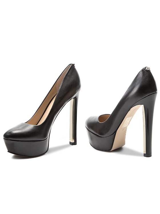 Guess Guess Augstpapēžu kurpes Eager FLEAG3 LEA08 Melns