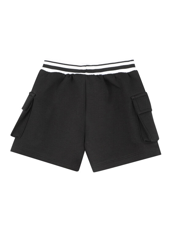 Karl Lagerfeld Kids Karl Lagerfeld Kids Комплект тишърт и панталонки Z30502 S Черен Regular Fit