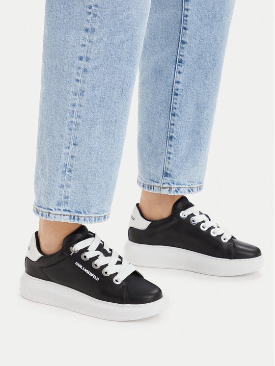 KARL LAGERFELD Sneakers Kapri KL62519 Negru