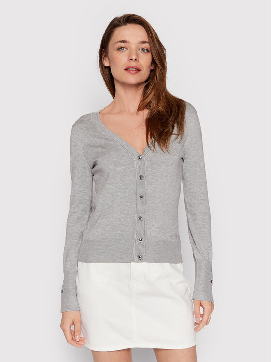 Guess Guess Cardigan Zena W2YR33 Z2V62 Gri Regular Fit