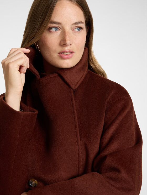 Elena Mirò Elena Mirò Cappotto invernale 0060P000023N022 Marrone Regular Fit