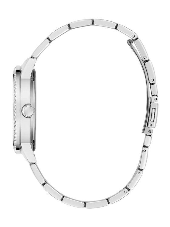 Guess Guess Hodinky GW0747L1 Stříbrná