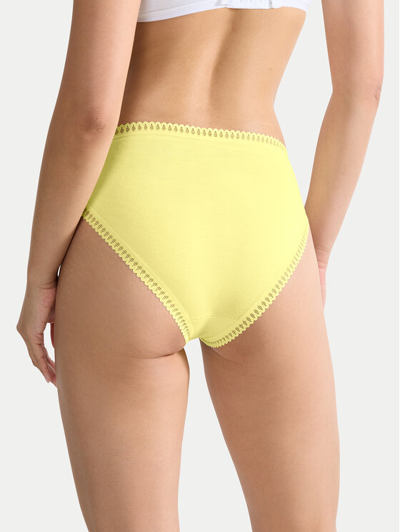Sloggi Sloggi Set 3 perechi de chiloți de damă clasici Go Crush 10219672 Colorat