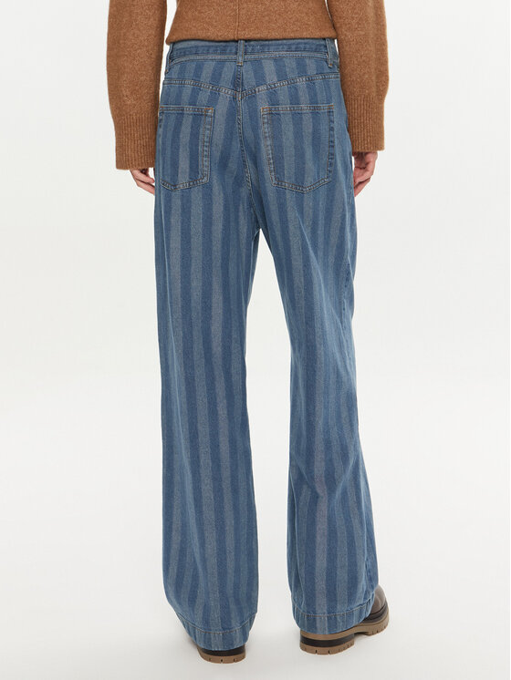 DAY BIRGER ÉT MIKKELSEN DAY BIRGER ÉT MIKKELSEN Farmer Elijah DAY65243382 Kék Wide Leg