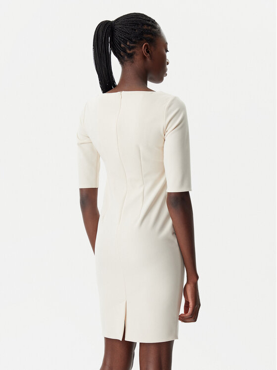 Rinascimento Rinascimento Abito da cocktail CFC0122958003 Beige Regular Fit