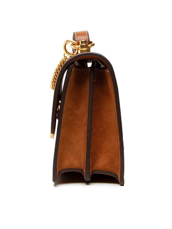 Tory Burch Tory Burch Τσάντα Miller Small Flap 88208 Καφέ