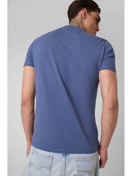 Guess Guess T-särk 153107 Sinine Classic Fit
