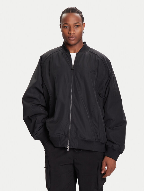 adidas adidas Geacă bomber Teamgeist JW3498 Negru Loose Fit