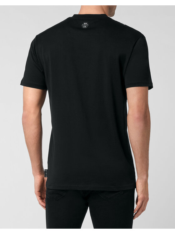 PHILIPP PLEIN PHILIPP PLEIN T-Shirt 3301 Czarny Regular Fit