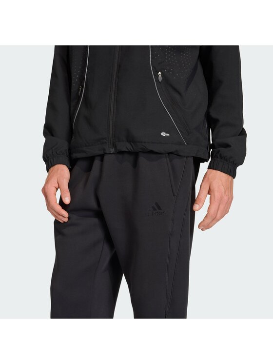 adidas adidas Spodnie materiałowe 159230 Czarny Regular Fit
