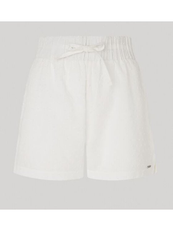 Pepe Jeans Pepe Jeans Šortky PLU20030 800 Bílá Regular Fit