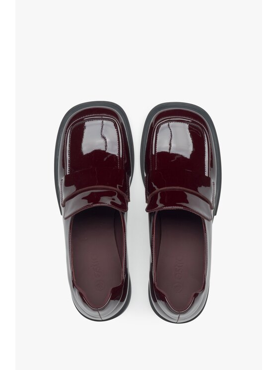 Estro Estro Μοκασίνια ER00115895 Μπορντό