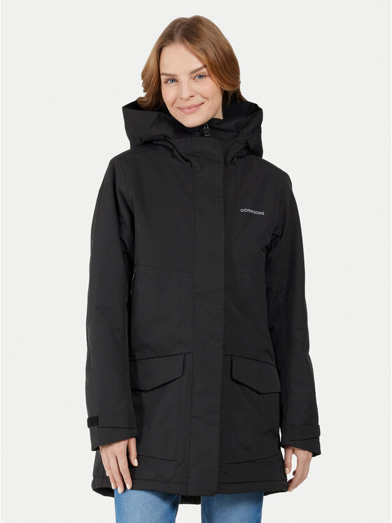 Didriksons Didriksons Parka Frida 505777 Černá Regular Fit