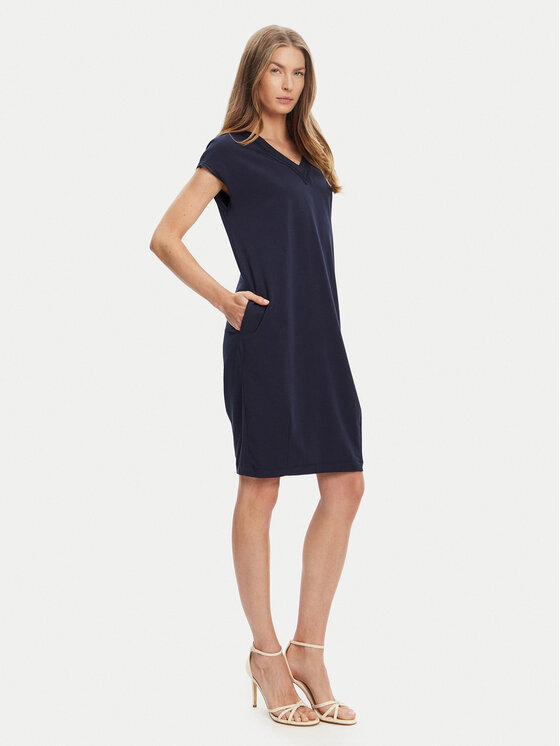 Tatuum Tatuum Vsakodnevna obleka Kokena T2509.210 Mornarsko modra Regular Fit