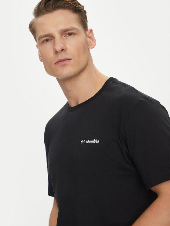 Columbia Columbia Tričko Barton Springs™ 2058331 Čierna Regular Fit