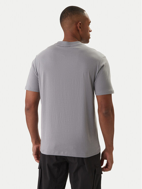Napapijri Napapijri Tričko Smallbox NP0A88TR Sivá Regular Fit
