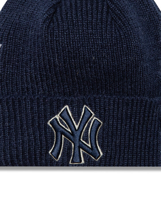 New Era New Era Sapka World Series Patch New York Yankees Cuff Knit Beanie 60580731 Sötétkék