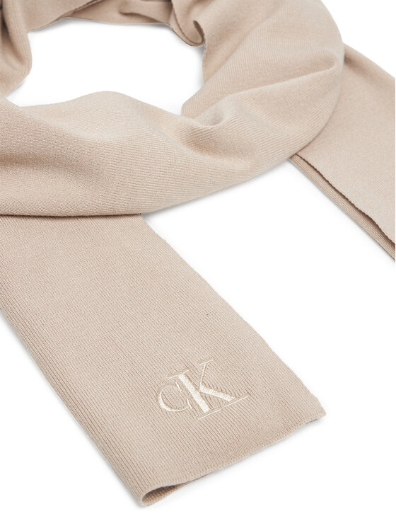 Calvin Klein Calvin Klein Šalikas Fine LV04D8021G Smėlio