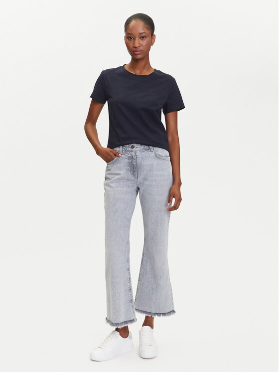 BOSS BOSS Póló C_Esogo_1 50506973 Sötétkék Slim Fit