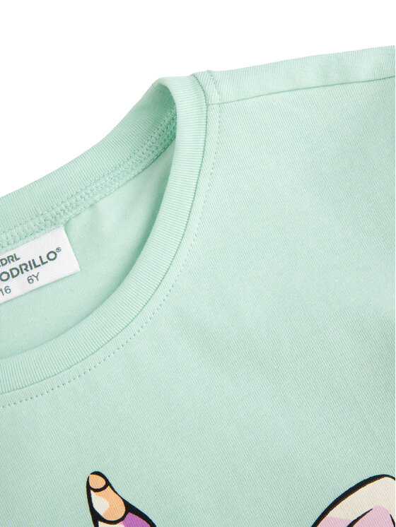 Coccodrillo Coccodrillo T-shirt WC5143224VGB Verde Regular Fit