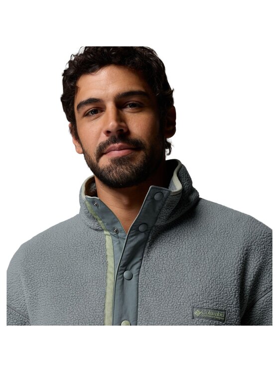 Columbia Columbia Polar Helvetia™ II Half Snap Fleece Zielony Regular Fit