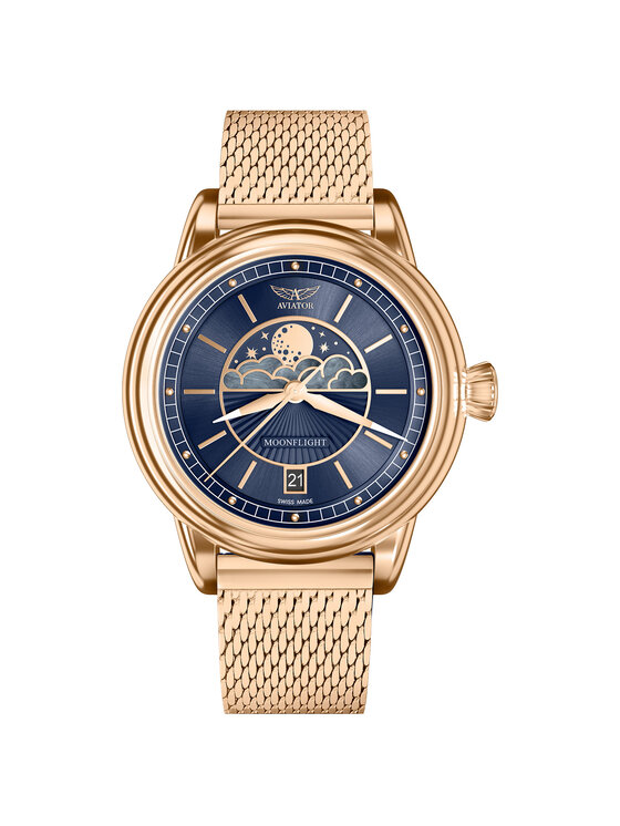 Aviator Aviator Orologio V.1.33.2.256.5 Oro rosa