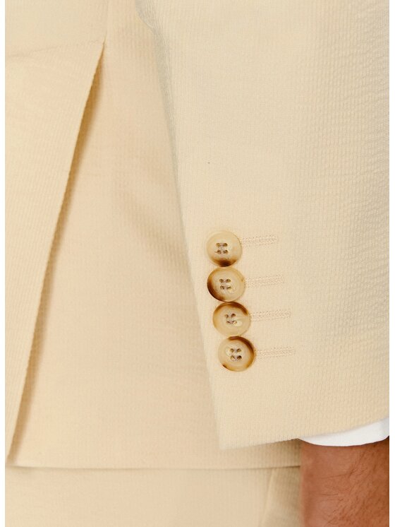 Pako Lorente Pako Lorente Marynarka P26SF-3G-034 Beżowy Slim Fit