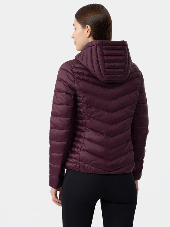 4F 4F Prijelazna jakna 4FAW23TDJAF225 Ljubičasta Slim Fit