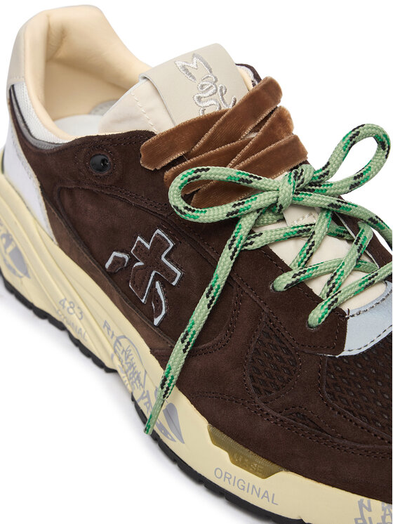 Premiata Premiata Sneakersy Mased Var 8596L Brązowy ciemny
