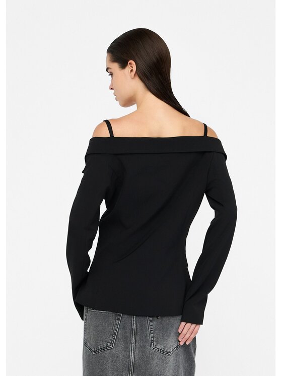 Liu Jo Liu Jo Kurtka damska MF5284TS89622222 Czarny Regular Fit