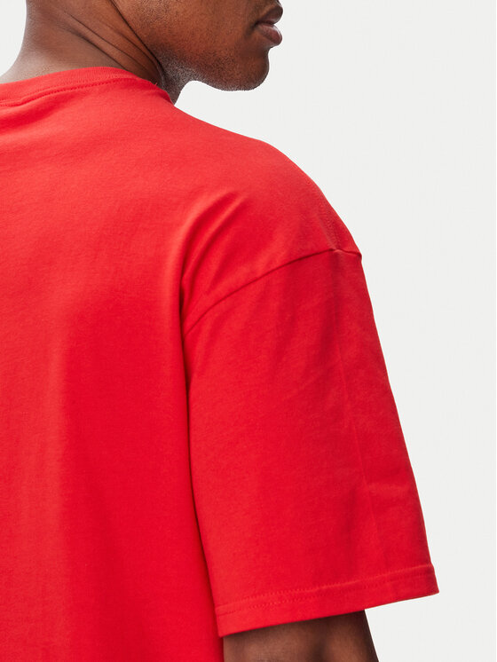 adidas adidas T-Shirt Trefoil Essentials HZ1003 Rot Loose Fit
