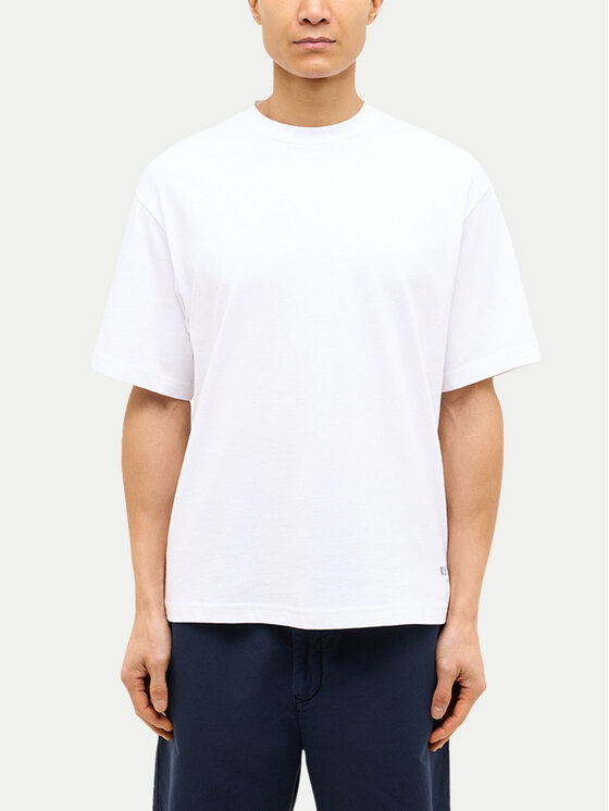 Mustang Mustang T-krekls Akron 1016499 Balts Relaxed Fit