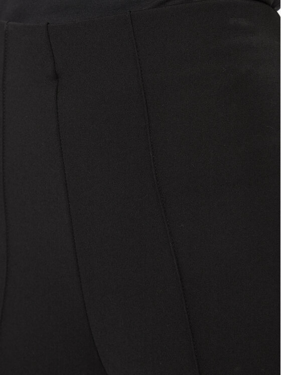 Vila Vila Текстилни панталони Billie 14094017 Черен Regular Fit