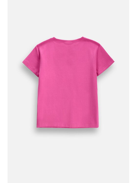 Coccodrillo Coccodrillo T-Shirt ZC6143235VGA-008 Różowy Regular Fit