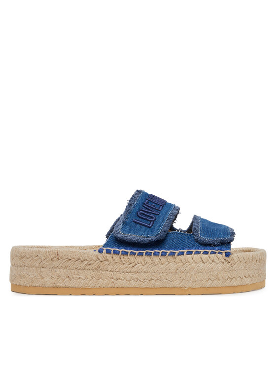 Espadrile LOVE MOSCHINO JA28383G0MJO5700 Albastru
