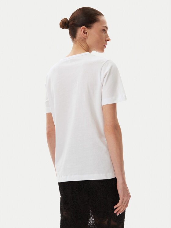 Munthe Munthe T-Shirt Fynella 251110925160 Biały Regular Fit