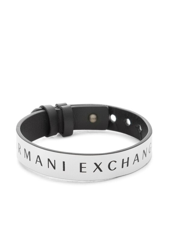 Armani Exchange Armani Exchange Náramek Logo AXG0107040 Bílá