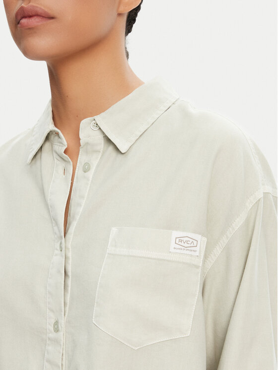 RVCA RVCA Сорочка Showdown 23B051501 Зелений Relaxed Fit