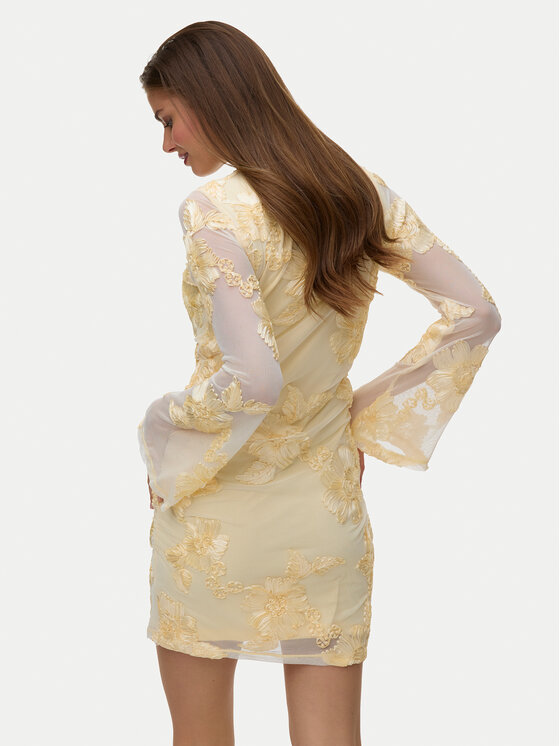 Vero Moda Vero Moda Abito da cocktail Quinn 10348613 Giallo Regular Fit