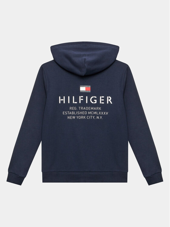 Tommy Hilfiger Tommy Hilfiger Felpa KB0KB08233 D Blu scuro Regular Fit