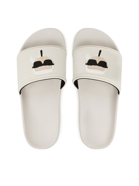 KARL LAGERFELD KARL LAGERFELD Παντόφλες Kondo 2.0 KL80905A Λευκό
