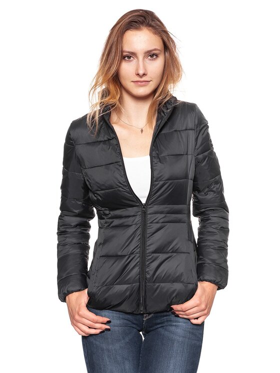 Kurtka damska Wrangler, Rozmiar S, Czarny, PUFFER