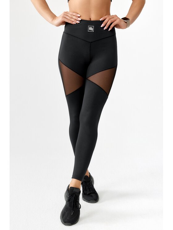 ROUGH RADICAL ROUGH RADICAL Legginsy KENDI LONG Czarny Slim Fit