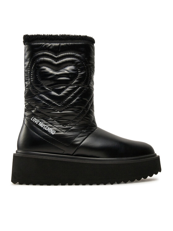 LOVE MOSCHINO LOVE MOSCHINO Čizme za snijeg JA24286L0LIN600A Crna