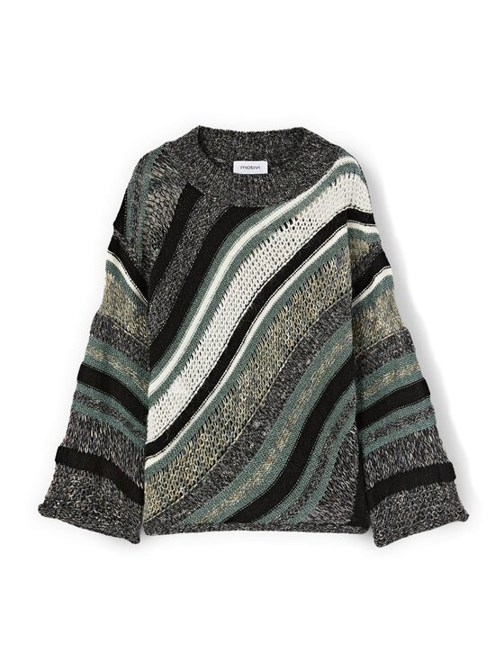 Motivi Motivi Maglione M494W103708N0Z3 Grigio Regular Fit