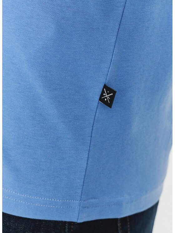 Pako Lorente Pako Lorente T-Shirt P24SF-TT-001 Błękitny Regular Fit