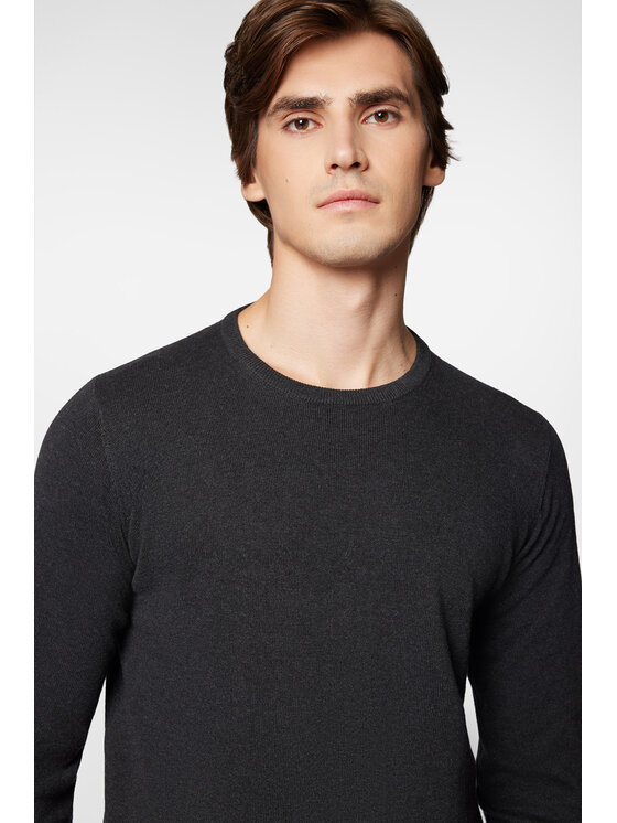 Próchnik Próchnik Sweter PM8 SW073224000014 Szary Regular Fit